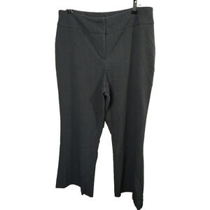 $ Covington Woman 14S Grey Trouser Pants Casual Office Business Boot Cut